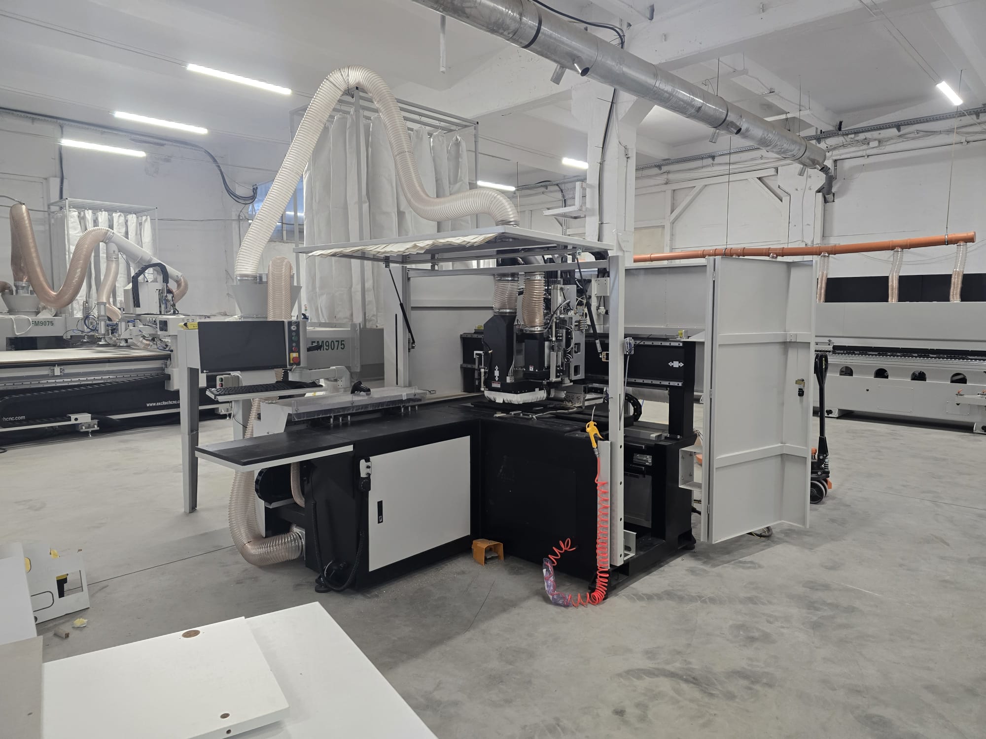 CNC furniture manufacturing facility in Brașov, Romania